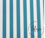 Turquoise Pinstripe Fabric, Sofa and Curtain Fabric - Image 5