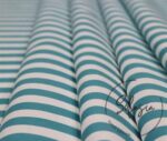 Turquoise Pinstripe Fabric, Sofa and Curtain Fabric - Image 7