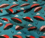 Umbrella Patterned Curtain and Sofa Fabric - Image 3