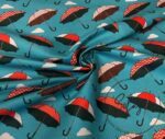 Umbrella Patterned Curtain and Sofa Fabric