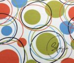Vintage Ellipse Pattern Fabric - Image 3