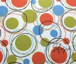 Vintage Ellipse Pattern Fabric