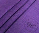 Violet Linen Look Fabric