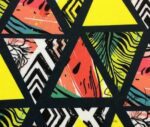 Watermelon Triangles Patterned Fabric - Image 4