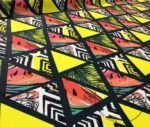 Watermelon Triangles Patterned Fabric - Image 6