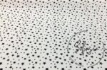 White Background Small Large Star Fabric - Image 4