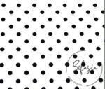 White Fabric with Black Small Polka Dots (Curtain and Sofa Fabrics) - Image 5