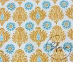 Yellow Damask Patterned Drapery and Upholstery Fabric - Image 3