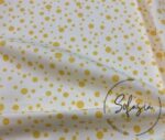 Yellow Droplet Pattern Fabric - Image 3