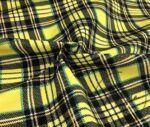 Yellow Plaid Fabric - Image 6