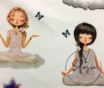 Yoga Patterned Drapery and Sofa Fabric - Image 3