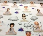 Yoga Patterned Drapery and Sofa Fabric - Image 5