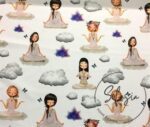 Yoga Patterned Drapery and Sofa Fabric - Image 6