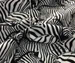 Zebra Herd Patterned Sofa and Curtain Fabric - Image 5