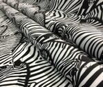 Zebra Herd Patterned Sofa and Curtain Fabric - Image 8