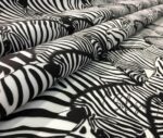 Zebra Herd Patterned Sofa and Curtain Fabric - Image 9