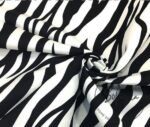 Zebra Patterned Sofa and Curtain Fabric - Image 3