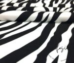 Zebra Patterned Sofa and Curtain Fabric - Image 4