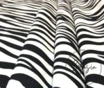 Zebra Patterned Sofa and Curtain Fabric - Image 6