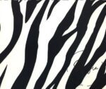 Zebra Patterned Sofa and Curtain Fabric - Image 7