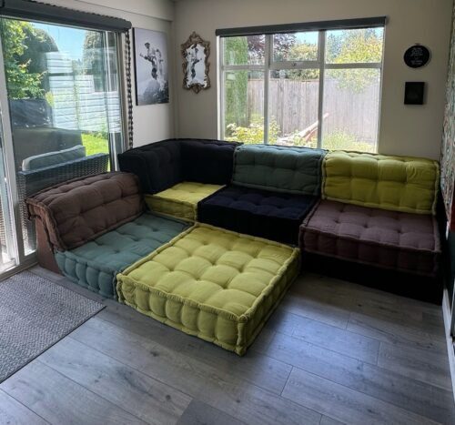 L Shaped Zen Sofa | Modular Floor Seating photo review