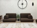 Dark Brown Sectional Sofa for Modern & Cozy Living Rooms - Image 3