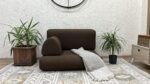 Dark Brown Sectional Sofa for Modern & Cozy Living Rooms - Image 2