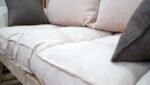 Wooden Japanese Sofa 2 Seater, Small Apt Couch - Image 6