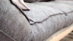 Wooden Japanese Sofa 2 Seater, Small Apt Couch - Image 4