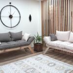 Wooden sofa for livingroom