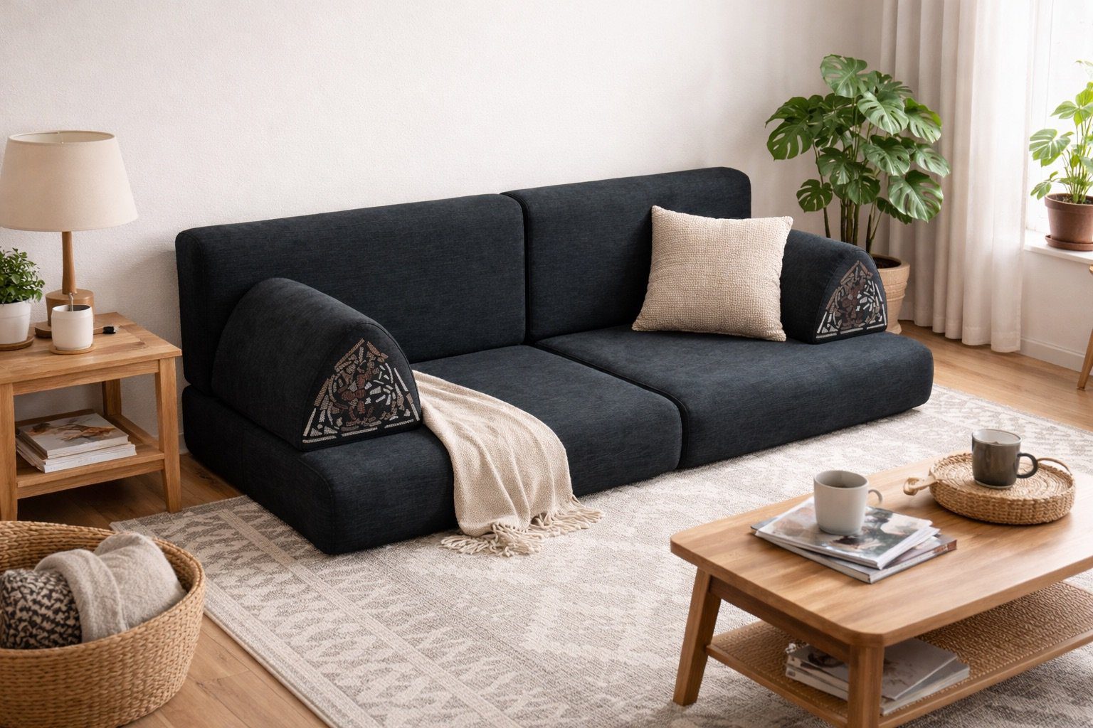 black floor sofa black floor sofa