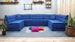 Blue Floor Modular Sofa-2