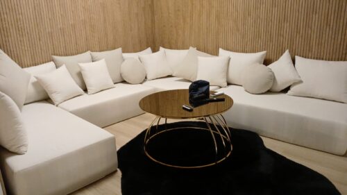 Cream Floor Pillows For Adult, Sectional Foam Couch photo review