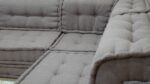 Modular Reversible Floor Sectional Sofa Taupe Color - Image 8
