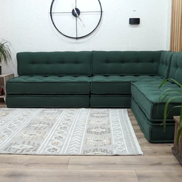 green sectional sofa l shaped 15