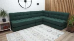 green sectional sofa l shaped 15
