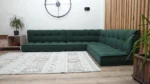 green sectional sofa l shaped 15