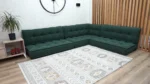 green sectional sofa l shaped 15