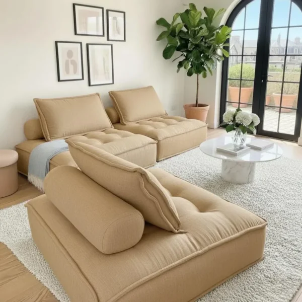floor sitting sofa
