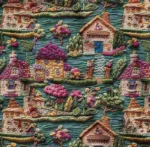 3D Home and Garden Designed Fabric Model