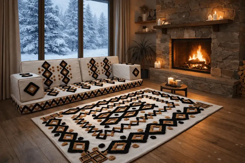 Low Ground Seating Couch 11