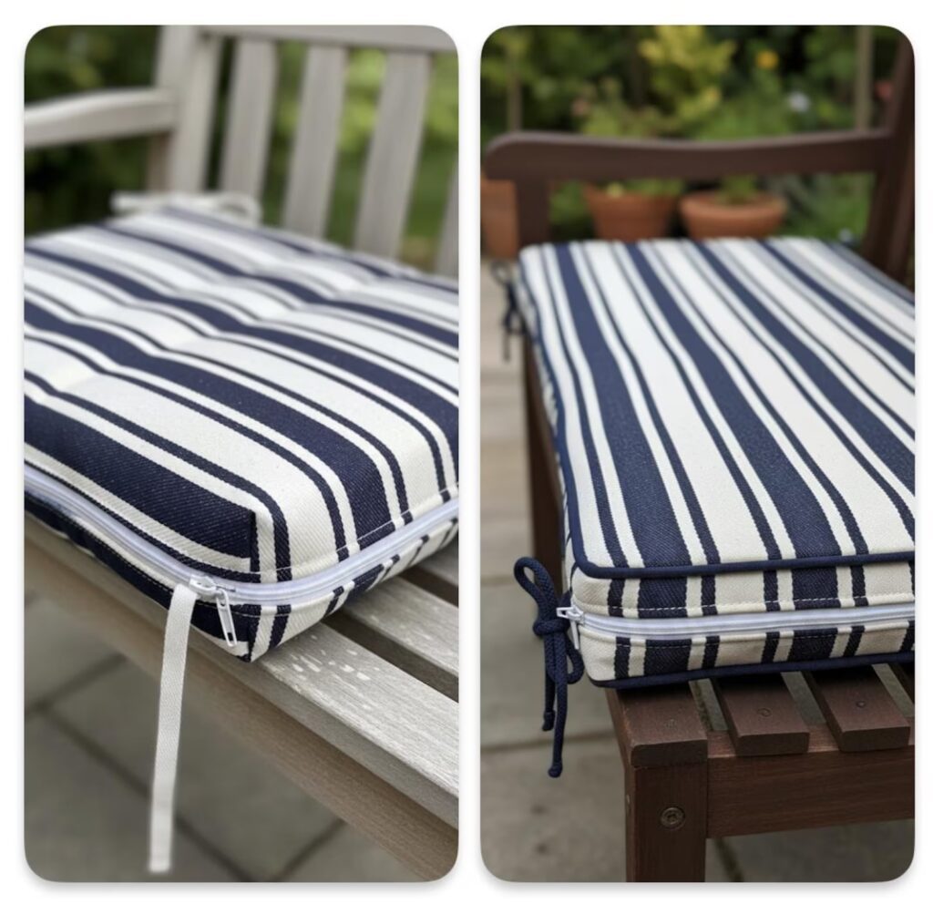 custom size bench cushion 1