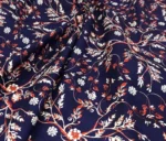 Floral Patterned Upholstery and Drapery Fabric - Image 6