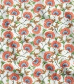 Flower Patterned Curtain, Sofa and Cover Fabric