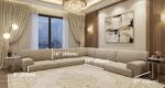 Japanese Style Sofa L Shaped Corner, Beige Sectional Couch - Image 3