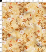 Modern Upholstery Fabric in Blooming Style - Image 3