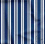 Navy Blue Straight Line Patterned Upholstery Fabric - Image 3