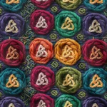 3D Wool Knit Patterned Fabric Model