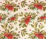 Christmas Flower Patterned Upholstery Fabric - Image 6