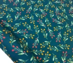Colorful Leaf and Branch Patterned Upholstery Fabric Model
